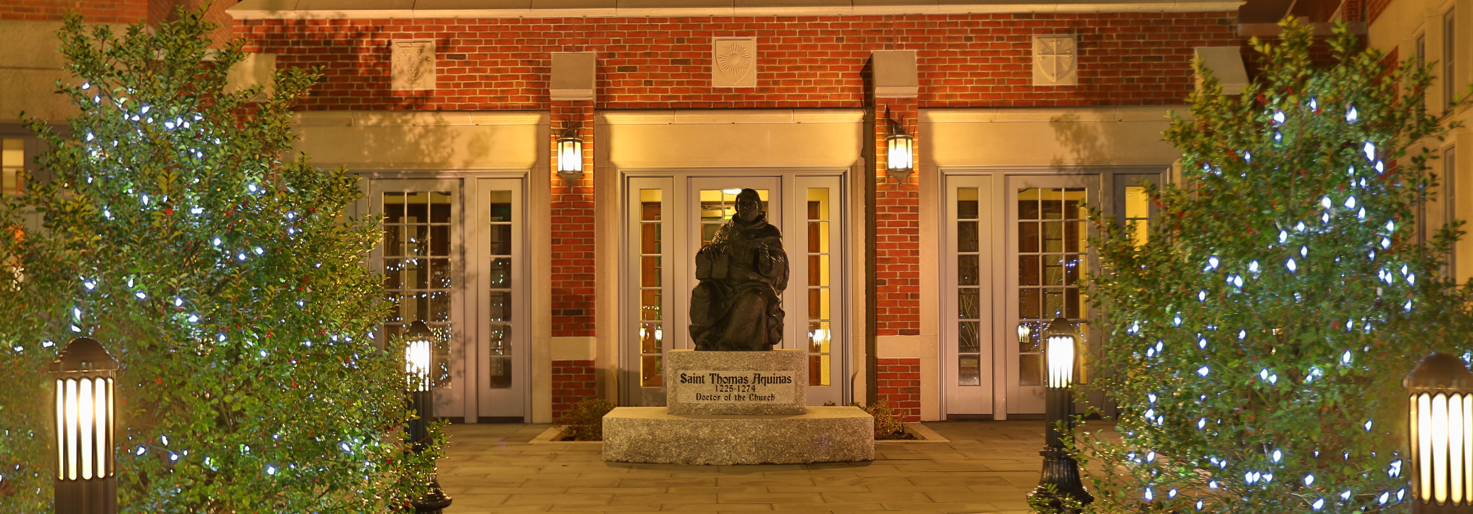 Providence College Office of the Registrar St. Aquinas Winter Banner
