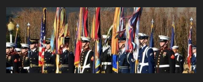 Providence College Office of the Registrar Color Guard Banner