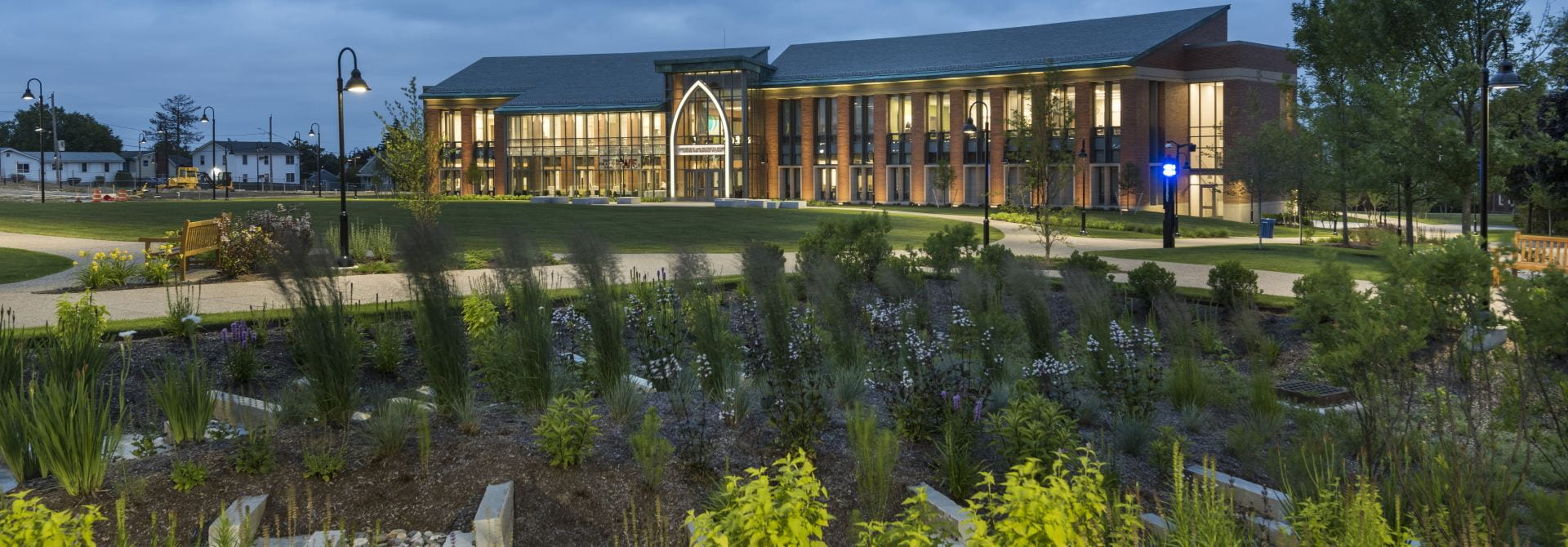 Providence College Office of the Registrar Summer Ryan at Night